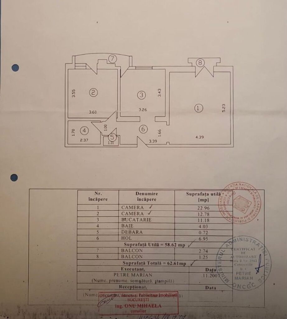 ROND ALBA IULIA – BD. BUREBISTA | 2 CAMERE DECOMANDAT | 63 MP | BLOC M – Foto 10